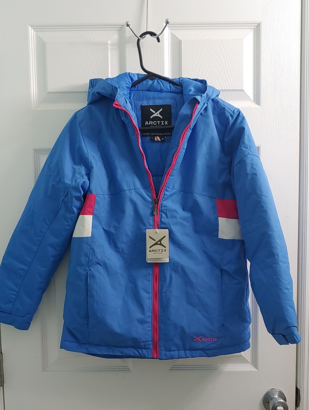 Arctix Sunnyside Pierced Jacket NWT Girl's Blue Ski Coat Size L